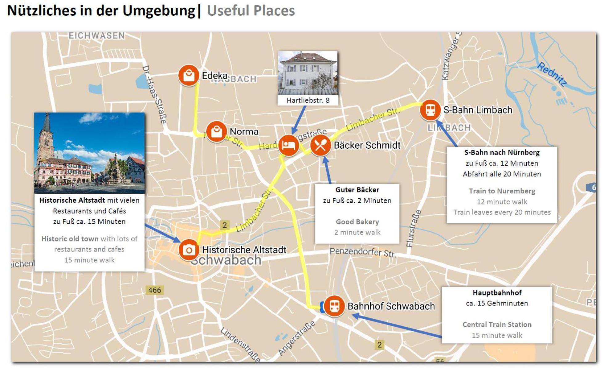 Hotel Charmantes Studio In Schwabach Bei Nuernberg Esterno foto